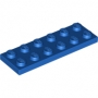 LEGO Plaat 2x6 BLAUW (100 stuks) LEGO Plaat 2x6 BLAUW (100 stuks)