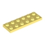 LEGO Plaat 2x6 LICHTGEEL (100 stuks) LEGO Plaat 2x6 LICHTGEEL (100 stuks)