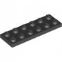 LEGO Plaat 2x6 ZWART (100 stuks) LEGO Plaat 2x6 ZWART (100 stuks)