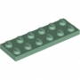 LEGO Plaat 2x6 ZANDGROEN (100 stuks)