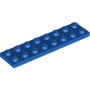 LEGO Plaat 2x8 BLAUW (100 stuks) LEGO Plaat 2x8 BLAUW (100 stuks)