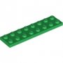 LEGO Plate 2x8 GREEN (100 pcs) LEGO Plate 2x8 GREEN (100 pcs)