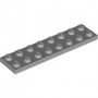 LEGO Plaat 2x8 LICHTGRIJS (100 stuks) LEGO Plaat 2x8 LICHTGRIJS (100 stuks)