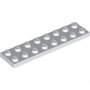 LEGO Plaat 2x8 WIT (100 stuks) LEGO Plaat 2x8 WIT (100 stuks)