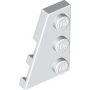 LEGO Plaat 3x2 Wedge Links WIT (100 stuks)