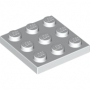 LEGO Plaat 3x3 WIT (100 stuks)