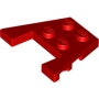 LEGO Plaat 3x4 Wedge ROOD (100 stuks) LEGO Plaat 3x4 Wedge ROOD (100 stuks)