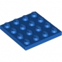 LEGO Plaat 4x4 BLAUW (100 stuks) LEGO Plaat 4x4 BLAUW (100 stuks)