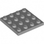 LEGO Plaat 4x4 LICHTGRIJS (100 stuks)