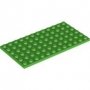 LEGO Plaat 6x12 HELDERGROEN LEGO Plaat 6x12 HELDERGROEN