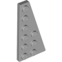 LEGO Plaat 6x3 Wedge Rechts LICHTGRIJS (100 stuks) LEGO Plaat 6x3 Wedge Rechts LICHTGRIJS (100 stuks)