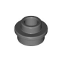 LEGO Plaat Rond 1x1 Open Nop DONKERGRIJS (100 stuks) LEGO Plaat Rond 1x1 Open Nop DONKERGRIJS (100 stuks)