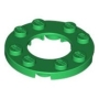 LEGO Plaat Rond 4x4 Open GROEN (100 stuks) LEGO Plaat Rond 4x4 Open GROEN (100 stuks)