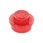 LEGO Plaat Rond 1x1 TRANSPARANT ROOD (100 stuks) LEGO Plaat Rond 1x1 TRANSPARANT ROOD (100 stuks)
