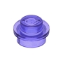 LEGO Plaat Rond 1x1 TRANSPARTANT PAARS (100 stuks) LEGO Plaat Rond 1x1 TRANSPARTANT PAARS (100 stuks)