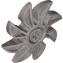 LEGO Propeller 8 Bladen ZILVERKLEURIG (100 stuks) LEGO Propeller 8 Bladen ZILVERKLEURIG (100 stuks)