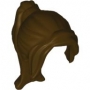 LEGO Pruik Paardenstaart Lang DONKERBRUIN (100 stuks)