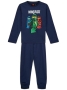 LEGO Pyjama Ninjago DONKERBLAUW (LWALIS 101- Maat 140)