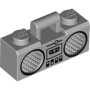 LEGO Radio Boom Box LICHTGRIJS LEGO Radio Boom Box LICHTGRIJS