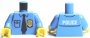 LEGO Torso Police LIGHT BLUE (10 pcs.)