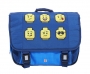 LEGO Rugzak Boekentas 18L Minifiguur Gezichten BLAUW