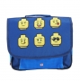 LEGO Rugzak Boekentas 10L Minifiguur Gezichten BLAUW LEGO Rugzak Boekentas 10L Minifiguur Gezichten BLAUW