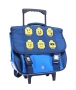 LEGO Rugzak Trolley Minifiguur Gezichten BLAUW LEGO Rugzak Trolley Minifiguur Gezichten BLAUW