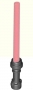 LEGO SW Lichtzwaard ZWART-ROOD LEGO SW Lichtzwaard ZWART-ROOD