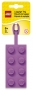 LEGO Bagage Label Steen 2x4 LAVENDEL LEGO Bagage Label Steen 2x4 LAVENDEL