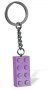 LEGO Sleutelhanger Steen 2x4 LAVENDEL LEGO Sleutelhanger Steen 2x4 LAVENDEL