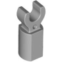 LEGO Staaf Houder met Clip LICHTGRIJS (100 stuks)
