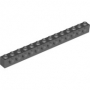 LEGO Steen 1x14 met Gaten DONKERGRIJS (10 stuks) LEGO Steen 1x14 met Gaten DONKERGRIJS (10 stuks)