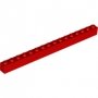 LEGO Steen 1x16 ROOD (10 stuks) LEGO Steen 1x16 ROOD (10 stuks)