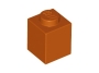 LEGO Steen 1x1 DONKERORANJE (100 stuks) LEGO Steen 1x1 DONKERORANJE (100 stuks)