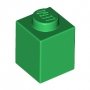 LEGO Steen 1x1 GROEN (100 stuks)