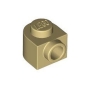 LEGO Steen 1x1 Halfrond met 1 Zij-nop BEIGE (10 stuks)