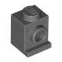 LEGO Steen 1x1 Koplamp DONKERGRIJS (100 stuks) LEGO Steen 1x1 Koplamp DONKERGRIJS (100 stuks)
