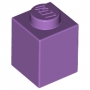 LEGO Brick 1x1 MEDIUM LAVENDER (100 pcs) LEGO Brick 1x1 MEDIUM LAVENDER (100 pcs)