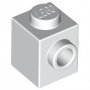 LEGO Steen 1x1 met 1 Zij-nop WIT (100 stuks) LEGO Steen 1x1 met 1 Zij-nop WIT (100 stuks)