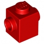 LEGO Steen 1x1 met 2 Zij-noppen ROOD (100 stuks) LEGO Steen 1x1 met 2 Zij-noppen ROOD (100 stuks)
