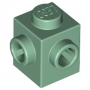 LEGO Steen 1x1 met Zij-noppen ZANDGROEN (100 stuks) LEGO Steen 1x1 met Zij-noppen ZANDGROEN (100 stuks)