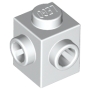 LEGO Steen 1x1 met Zij-noppen WIT (100 stuks) LEGO Steen 1x1 met Zij-noppen WIT (100 stuks)