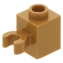 LEGO Steen 1x1 met Clip NOUGAT (100 stuks) LEGO Steen 1x1 met Clip NOUGAT (100 stuks)
