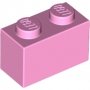 LEGO Steen 1x2 LICHTROZE (100 stuks) LEGO Steen 1x2 LICHTROZE (100 stuks)