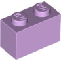 LEGO Steen 1x2 LICHTLAVENDEL (100 stuks) LEGO Steen 1x2 LICHTLAVENDEL (100 stuks)