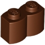 LEGO Steen 1x2 Palisade BRUIN (100 stuks) LEGO Steen 1x2 Palisade BRUIN (100 stuks)