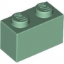 LEGO Steen 1x2 ZANDGROEN (100 stuks) LEGO Steen 1x2 ZANDGROEN (100 stuks)