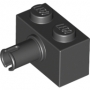 LEGO Steen 1x2 met Pin ZWART (100 stuks)