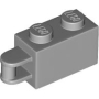 LEGO Steen 1x2 met Hendel LICHTGRIJS (100 stuks) LEGO Steen 1x2 met Hendel LICHTGRIJS (100 stuks)