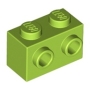 LEGO Steen 1x2 met Zij-noppen LIMEGROEN (100 stuks) LEGO Steen 1x2 met Zij-noppen LIMEGROEN (100 stuks)